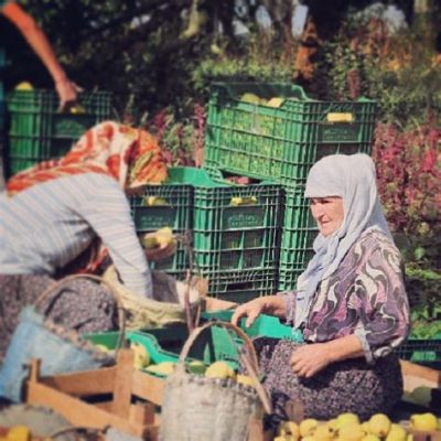  Çalışan Kadınlar : Güçlü Çizgiler ve Sıcak Tonlar