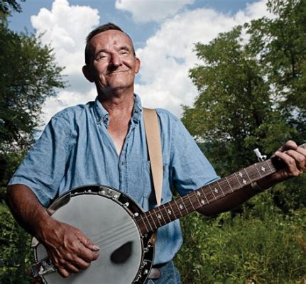  The Banjo Player İki Boyutlu Renkler ve Bir Müzik Hikayesi!